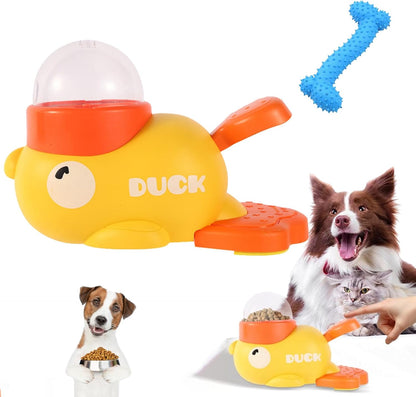 2-in-1 Dog Interactive Slow Feeder Pet Food Puzzle Toy