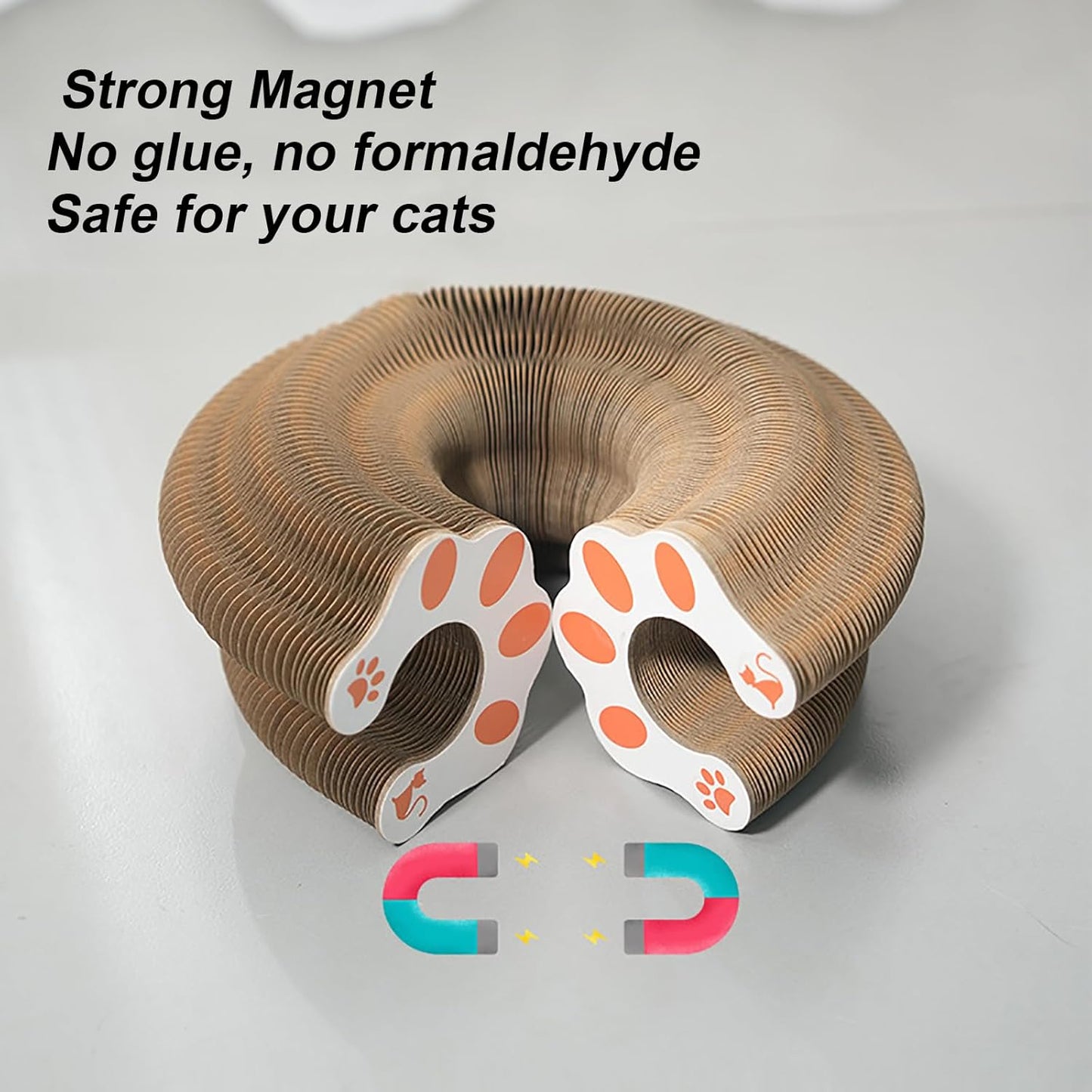 Magic Organ Cat Scratcher & Teaser Toy