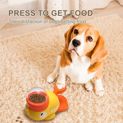 2-in-1 Dog Interactive Slow Feeder Pet Food Puzzle Toy