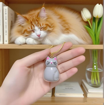 Cat hair storage keychain-6PCS