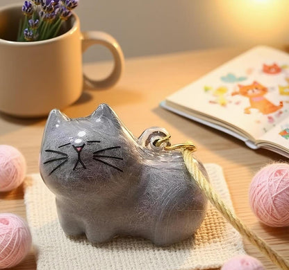 Cat hair storage keychain-6PCS