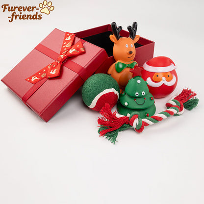 Dog Christmas Toy Set 4 Pieces